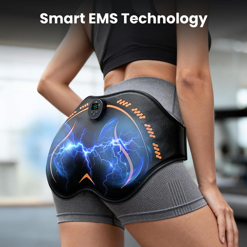Hip Trainer Glute Muscle Stimulator, Butt Lifting Machine & Muscle Toner, Muscle Stimulator for Lifting HIPS, Home Workout Equipment for Women