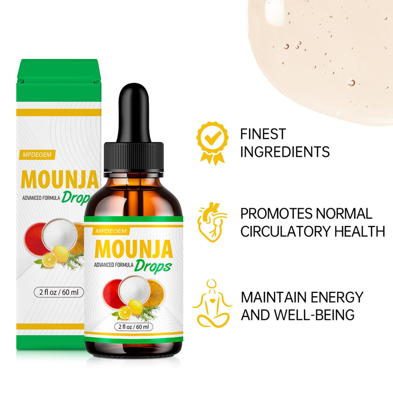 [Australia] - New Monja Drops - MoujaBurn Pro Liquid Drop, Premium Monja Burn Drops (Lemon Flavor Pack of 2) Lemon Flavor Pack of 2 