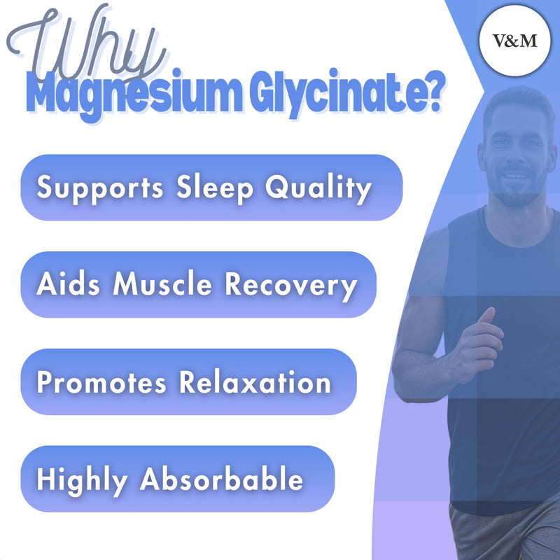 Magnesium Glycinate 1500mg – 300mg Elemental Magnesium – Up to 8 Month Supply - 240 Vegan Capsules – Pure Magnesium Bisglycinate, Fully Reacted, Chelated & High Absorption – No Fillers 240 count (Pack of 1)