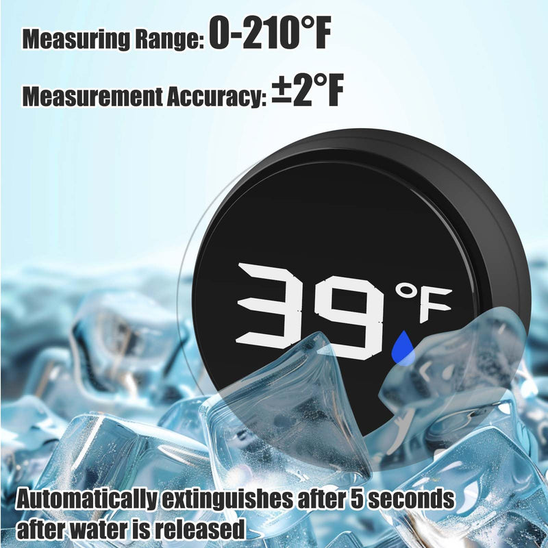 [Australia] - Palksky Ice Bath Thermometer, Waterproof Floating Water Thermometer for Ice Bath, Pool Thermometer, Cold Plunge Ice Bath Thermometer Accessories, Baby Bath Thermometer 