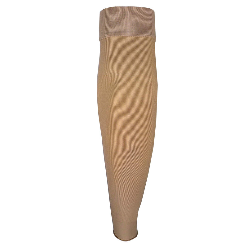 [Australia] - Truform Lymphedema Compression Arm Sleeve, 20-30 mmHg Post Mastectomy Support, Dot Top Grip Band, Beige, Small 