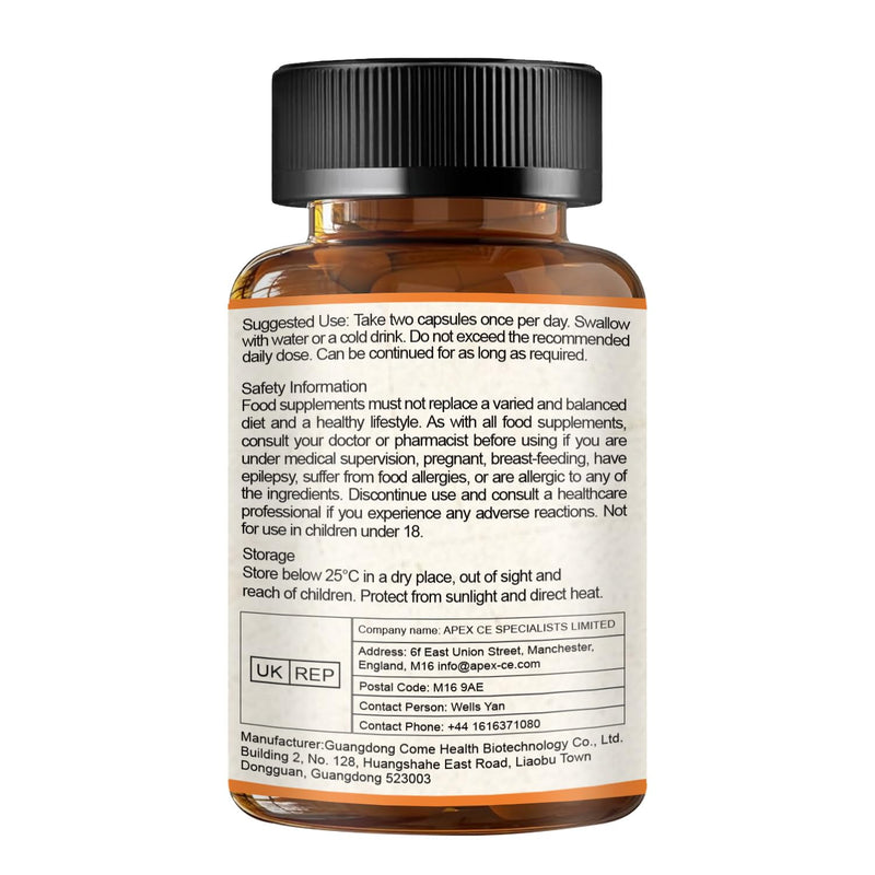 Boswellia Serrata Capsules, Boswellia for Humans - Anti Inflammatory & Joint Pain Relief Supplements - with Turmeric & Black Pepper & Ginger - 65% Boswellic Acids - Boswellia Extract 60 Capsules