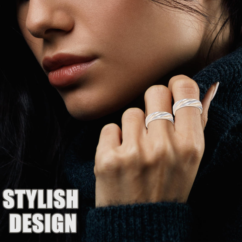 [Australia] - Pure Copper Ring for Women, Magnetic Rings with 3500 Gauss Magnet 