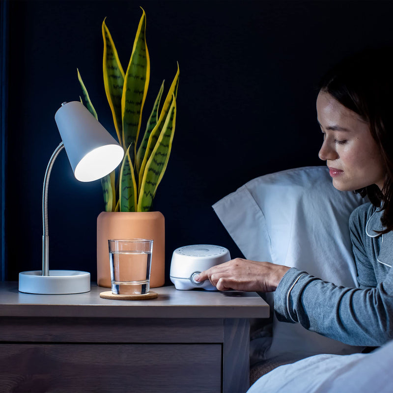 [Australia] - Marpac Yogasleep Whish White Noise Sound Machine 16 Natural Nature & Soothing Sounds with Volume Control, 1.3 kg, White 