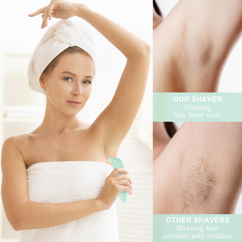 [Australia] - Solimpia Shaver Women's Electric Shaver for Body Leg Arms Armpits Bikini Zone Lady Shaver Wireless Wet Dry Shaver Bikini Trimmer for Women Rechargeable 