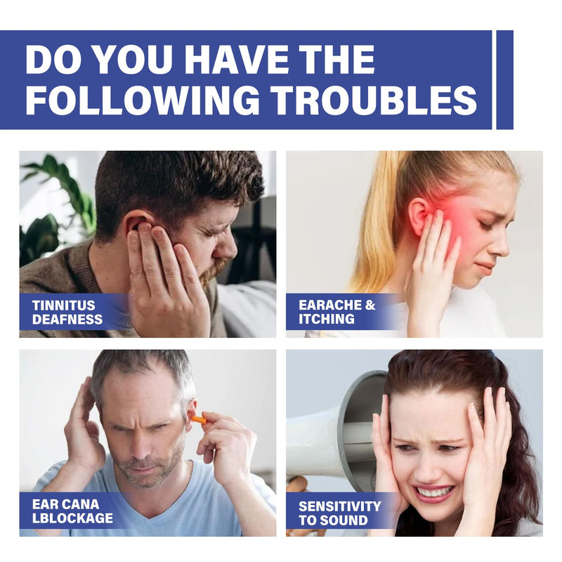 [Australia] - Tinnitus Relief for Ringing Ears, Best-Ear Ringing Relief Drops, Natural Herbal Blend, Effective Tinnitus Treatment to Reduce Ear Noise, Improve Hearing for Men & Women 