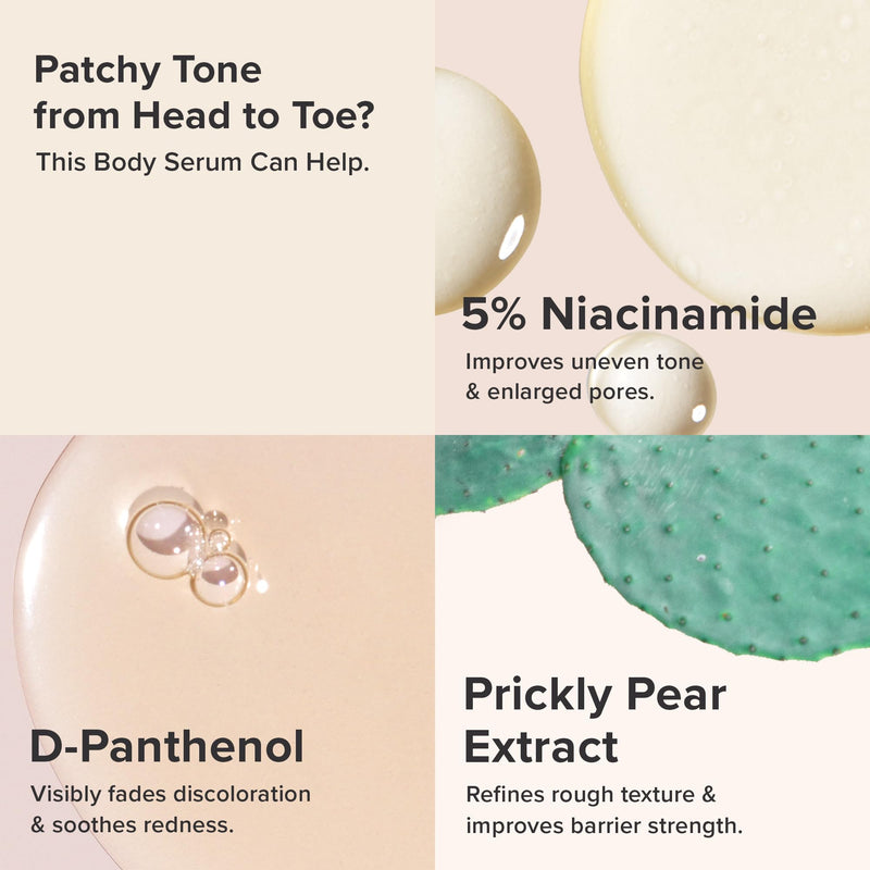 Paula's Choice 5% Niacinamide Body Treatment with Vitamin B3 & B5, 4 Fl Oz | Body Lotion for Discoloration, Redness, Wrinkles & Uneven Tone on Chest, Arms & Legs, Fragrance-Free