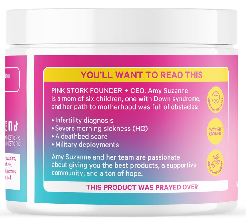 [Australia] - Pink Stork Wild Yam Cream - Progesterone Cream - Topical + Natural Hormone Balance for Women - PMS, Fertility, Perimenopause, Menopause - Alternative to Pills or Supplement - Unscented, 4 oz 