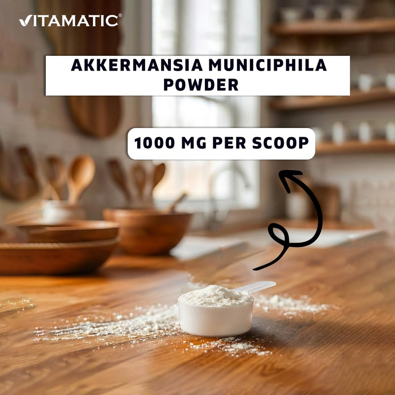 Vitamatic Akkermansia Muciniphila Gut Health - 100 Gram Powder
