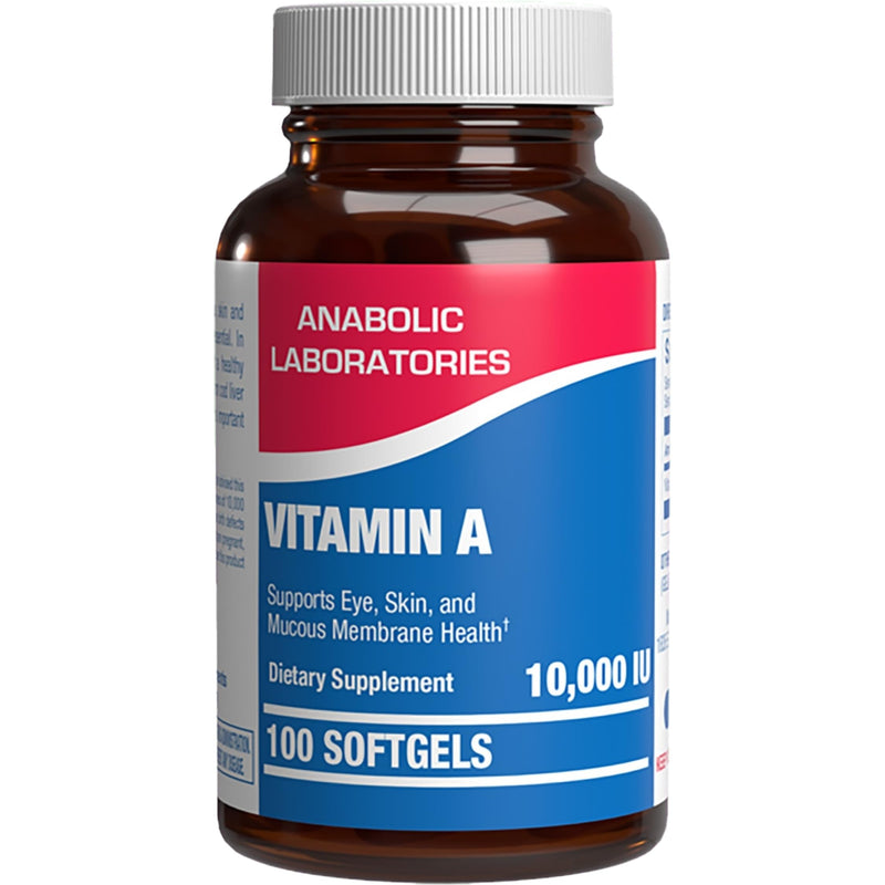 [Australia] - Vitamin A 10000 IU Softgels - Clinical Formula Vitamin A Supplement from Cod Liver Oil with Broad Spectrum Retinoids for Eye Care Vision Support & Reproductive Health - Made in The USA - 100 Servings 