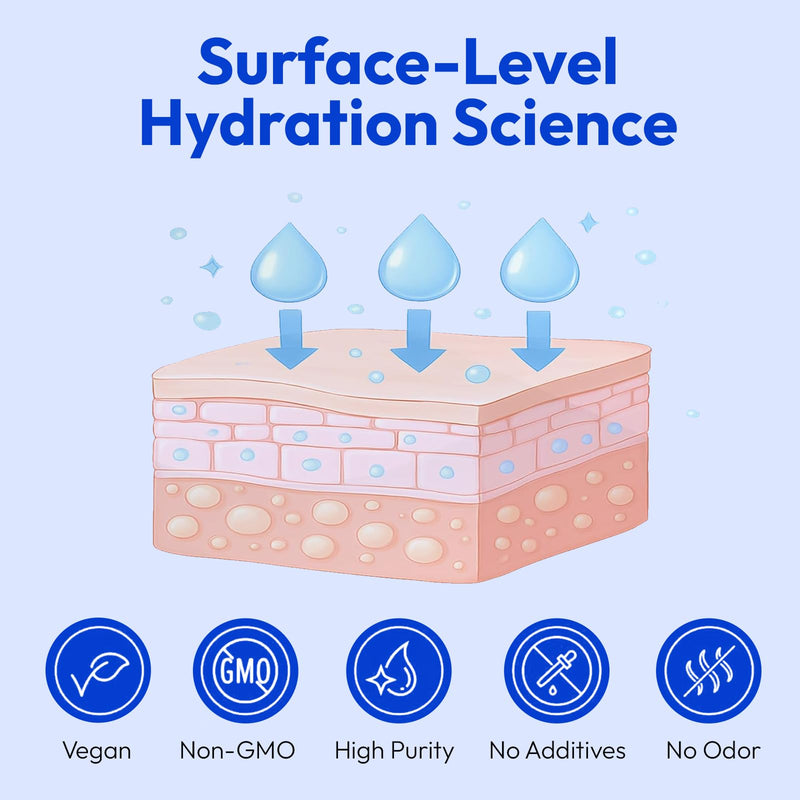 HYALURONIC Acid Powder- 5g LMW (Low Molecular Weight) 100% Natural & Strong Anti-Aging,Wrinkle-Filler