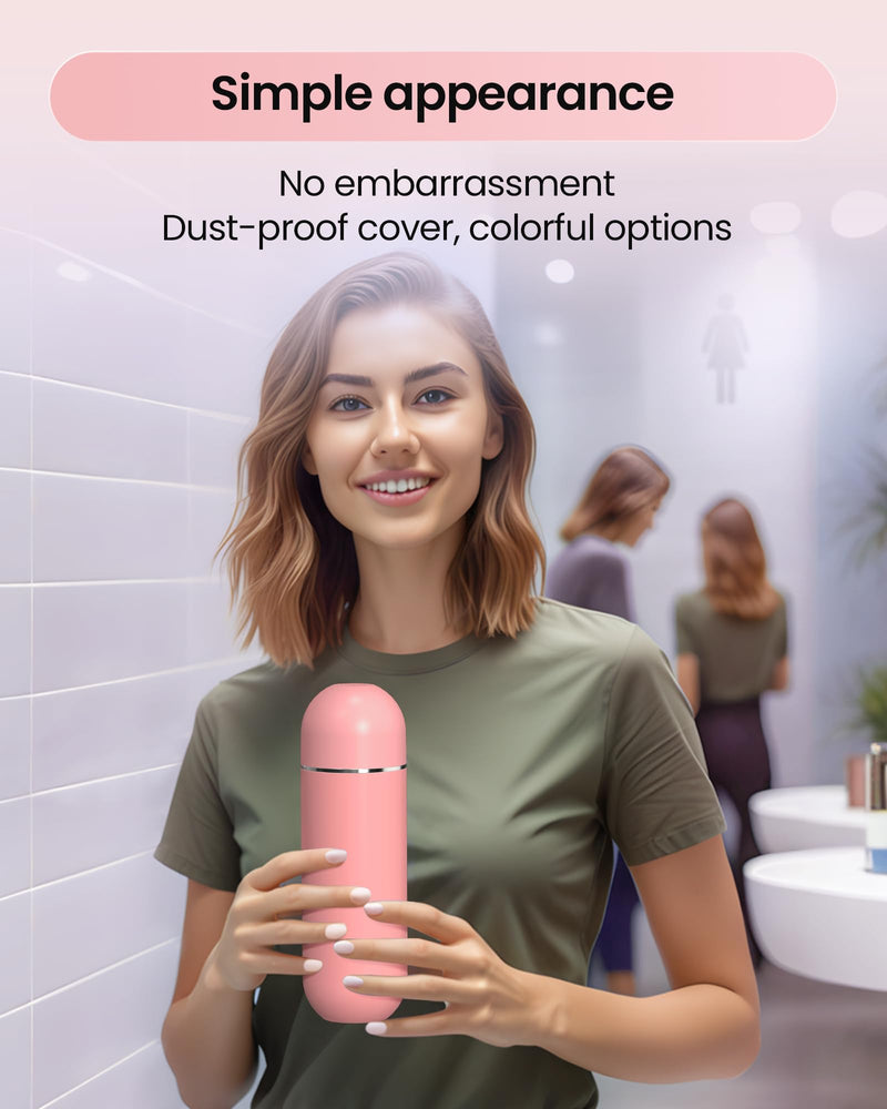 [Australia] - Portable Bidet for Postpartum/Perineal Care,Manual Handheld Peri Bottle for Feminine Hygiene & Travel, 380ml Leakproof,BPA-Free Sprayer for Men/Women/Baby (Pink, General) Pink 