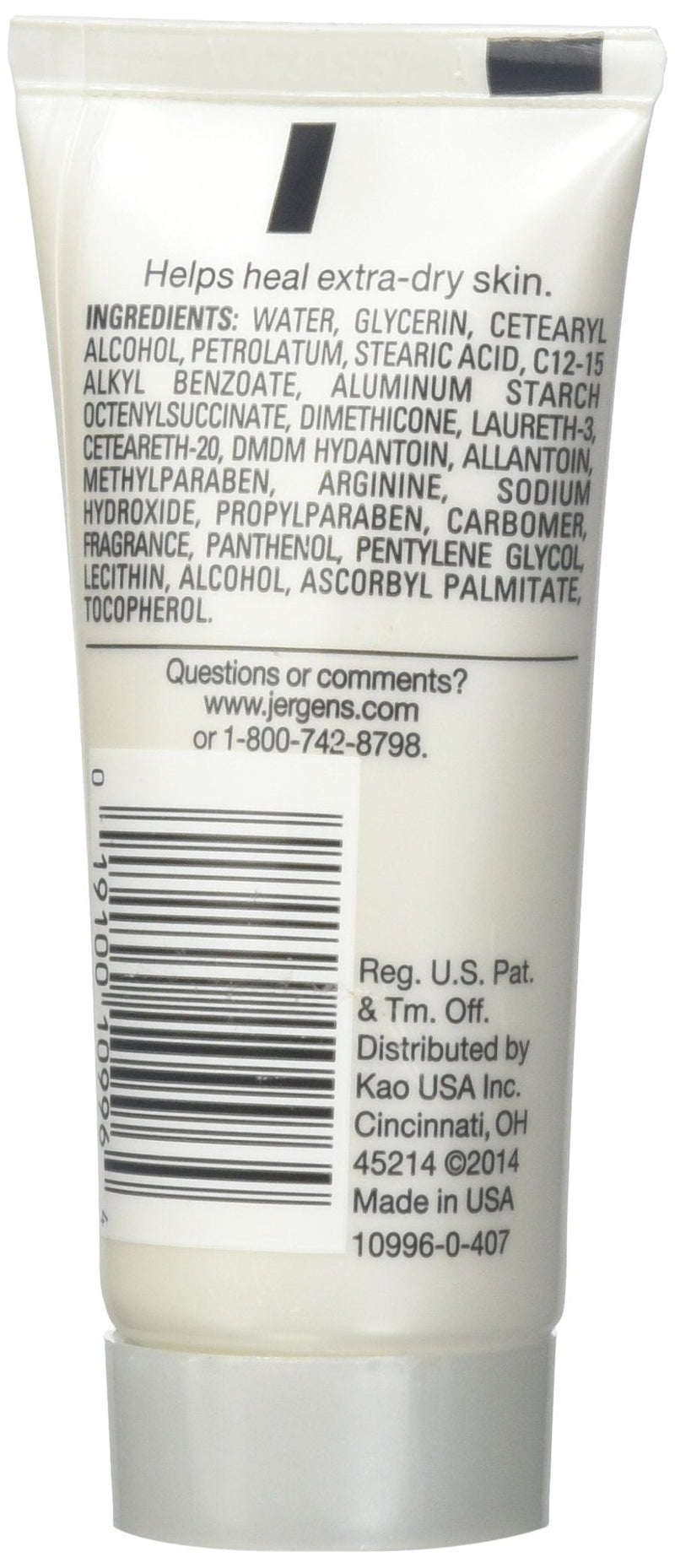 Jergens Ultra Healing Lotion, Hand and Body, Dry Skin Travel Size Moisturizer, for Absorption into Extra Dry Skin, Use After Washing Hands, 1 Ounce, with HYDRALUCENCE blend, Vitamins C, E, B5 1 Fl Oz (Pack of 1)
