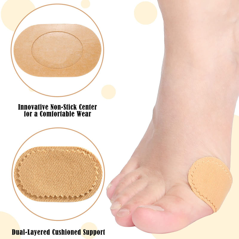 [Australia] - 30 Pcs Foot Callus Cushion Toe Cushions Pad Foot Protector Pads Corn Cushions Patches Shoe Accessories for Women Men Fabric Feet Heel Toe Protector Pads 30 