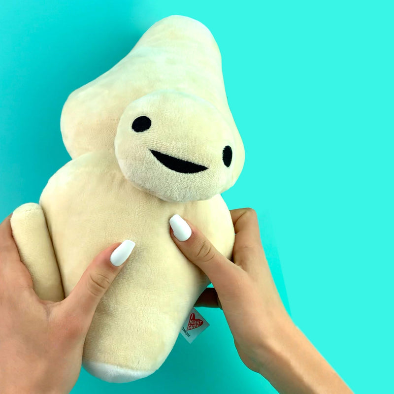 I Heart Guts Knee Joint Plush - Kneed for Speed - Knee Joint Stuffed Pillow Toy Bone, Knee Surgery Gifts - Doctors, Physical Therapists & Orthopedic Surgeon Gifts