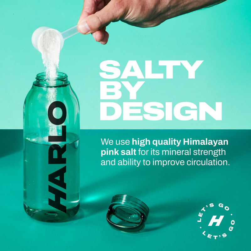 [Australia] - Harlo - Raspberry Salt Electrolyte Drink Mix with Bovine Collagen & Creatine- Creatine Monohydrate Powder - Energy Drink Powder - Pre Workout Powder - Sugar Free Energy Drinks - Post Workout Recovery 