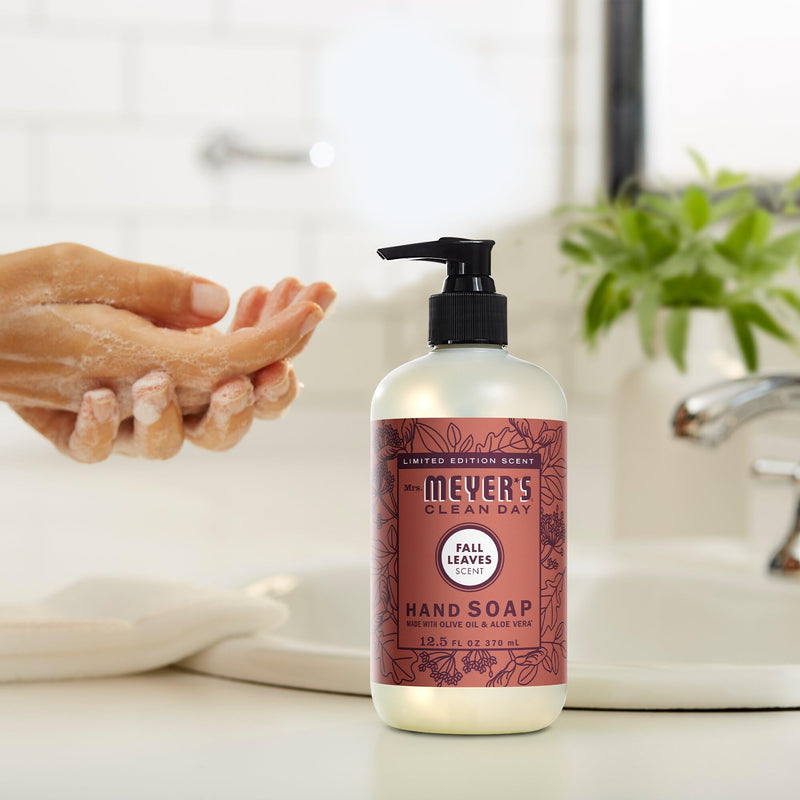 [Australia] - Mrs. MEYER'S CLEAN DAY Liquid Hand Soap, Fall Leaves Scent, 12.5 fl oz (Pack of 1) 12.5 Fl Oz (Pack of 1) 