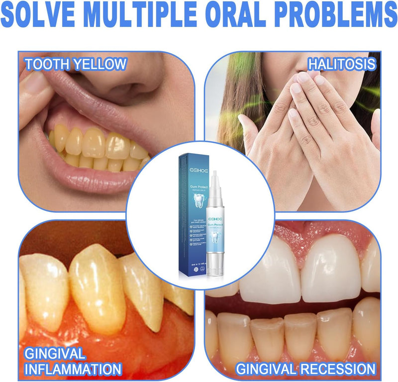 [Australia] - Gum Shield Therapy Gel,Gum Therapy Gel, Gum Repair Treatment Gel, Teeth Whitening Gum Shield, Gum Gel, Teeth Whitening Gel (3-pack) 