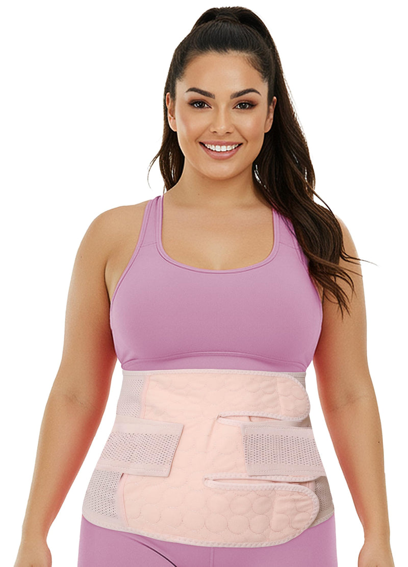Postpartum Belly Band & Belly Wrap | C Section Belly Binder & Abdominal Binder | Post Surgery & Pregnancy Tummy Tuck or Hysterectomy Recovery Support Girdle | C Section Postpartum Essentials (XL) XL