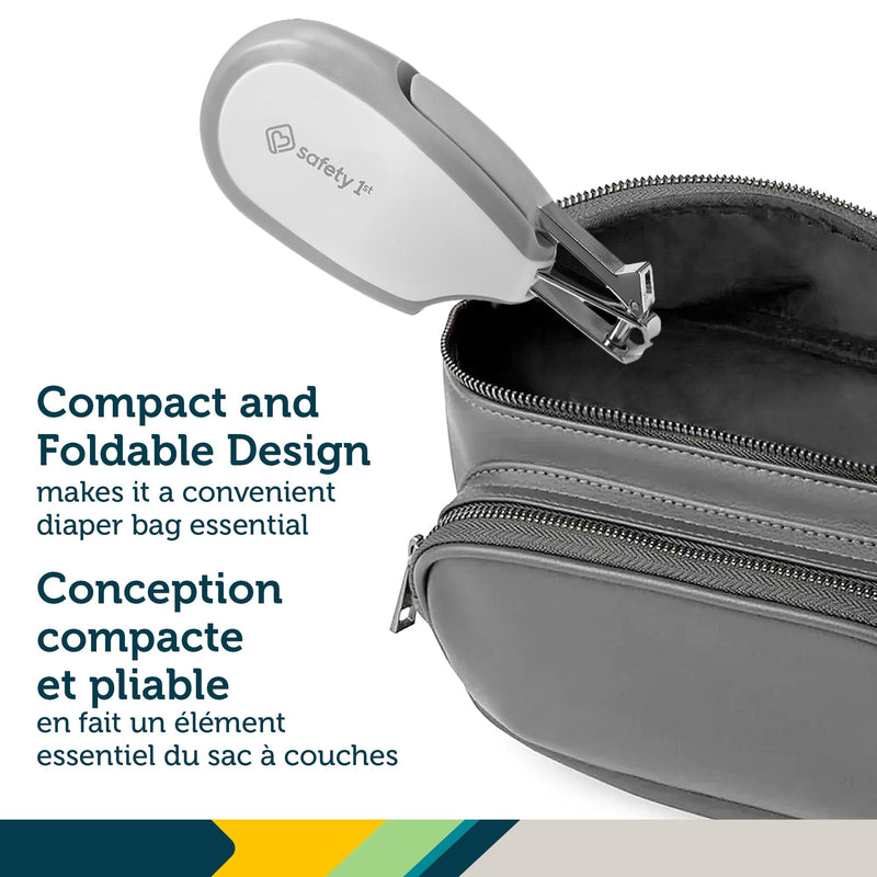 [Australia] - Safety 1st Steady Grip Infant Nail Clipper (Colors May Vary) 1 Count (Pack of 1) 