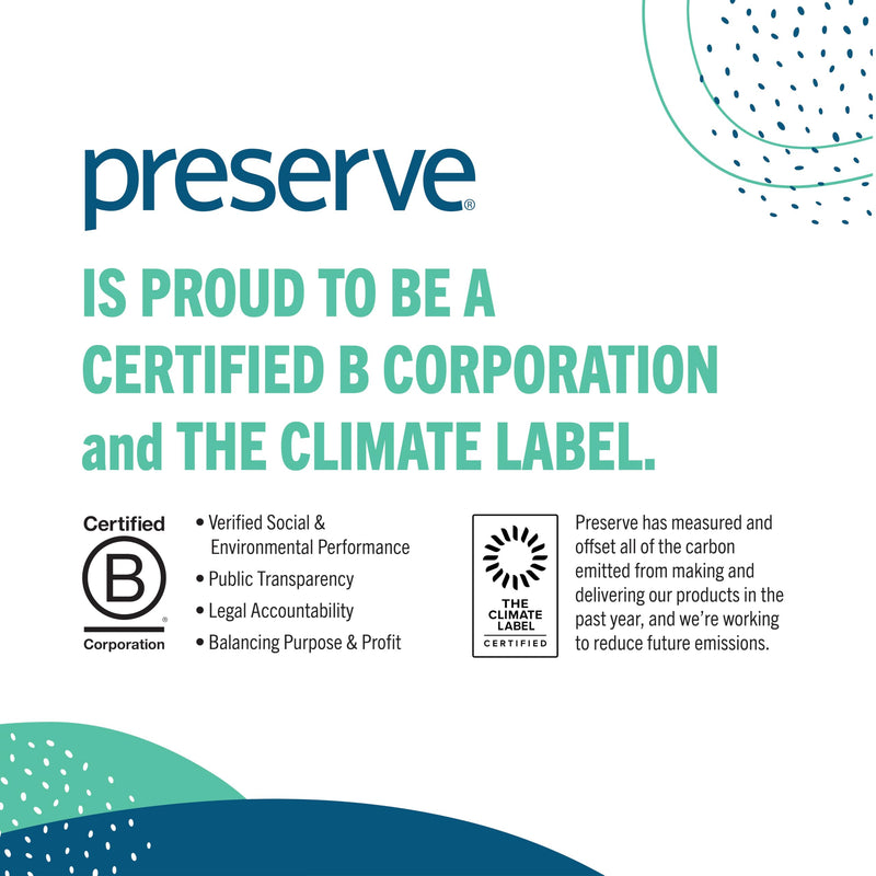 Preserve Shave 5 Five Blade Refillable Razor, Made from Recycled Materials, Sunshine Yellow