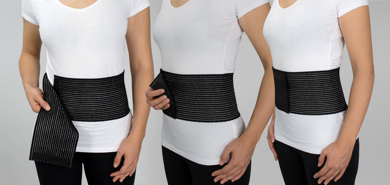 [Australia] - Hydas BodyMax® support belt «BASIC», Made-in-Germany, one size waist circumference from 80 to 140 cm 