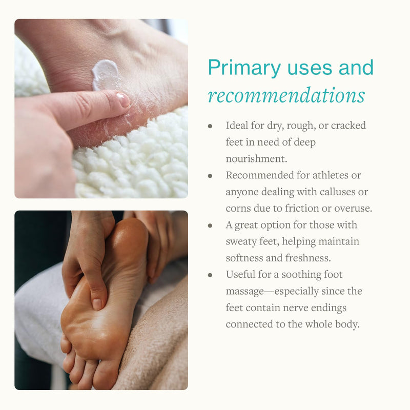 [Australia] - Swiss Just Pedicream Foot Cream 3.4 Fl oz- Nourishing Foot Care Kit with a High Concentration of Almond Oil for Skin - Soothing and Moisturizing Natural and Herbal Formula for Dry and Cracked Feet 
