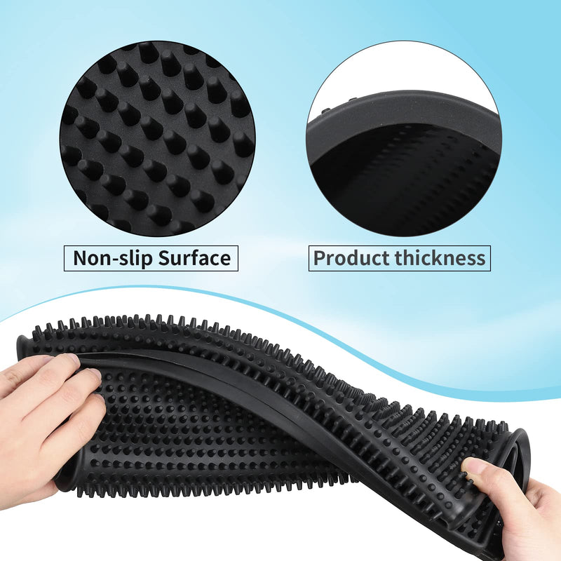 [Australia] - MoyRetty Bar Service Spills Mat, Barber Station Mat, 15.7x11.8 Inches, Professional Hair Stylist Clippers Accessories Supplies Tools, Salon and Barbershop Pads 
