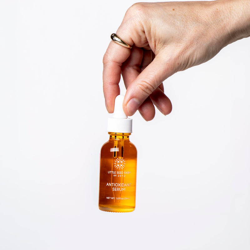 Little Seed Farm Antioxidant Serum - Facial Serum for Dry Skin, 1 fl oz | Antioxidant facial serum for dry and aging skin, nourishing & revitalizing face serum