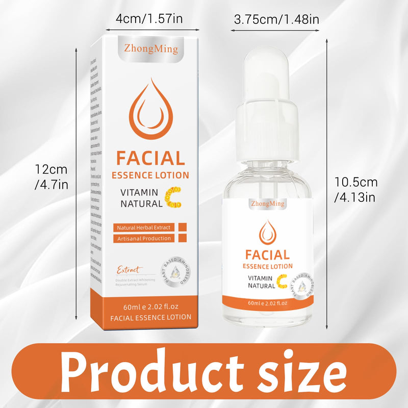 Vitamin C Serum – Brightens, Evens Tone, Hydrates, and Smooths | Anti Aging Serum with Hyaluronic Acid & Vitamin E – for Improving of Dark Spots, Fine Lines & Wrinkles – All Skin Types