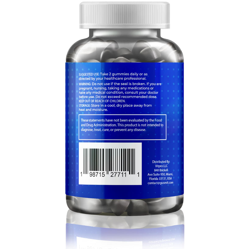 Ashwagandha Gummies 1,500mg with Vitamin D & Zinc | Vegan Ashwagandha Supplement for Mood & Immune Support, Focus & Relaxation | Gluten-Free, Non-GMO | Cherry Flavor, 60 Count