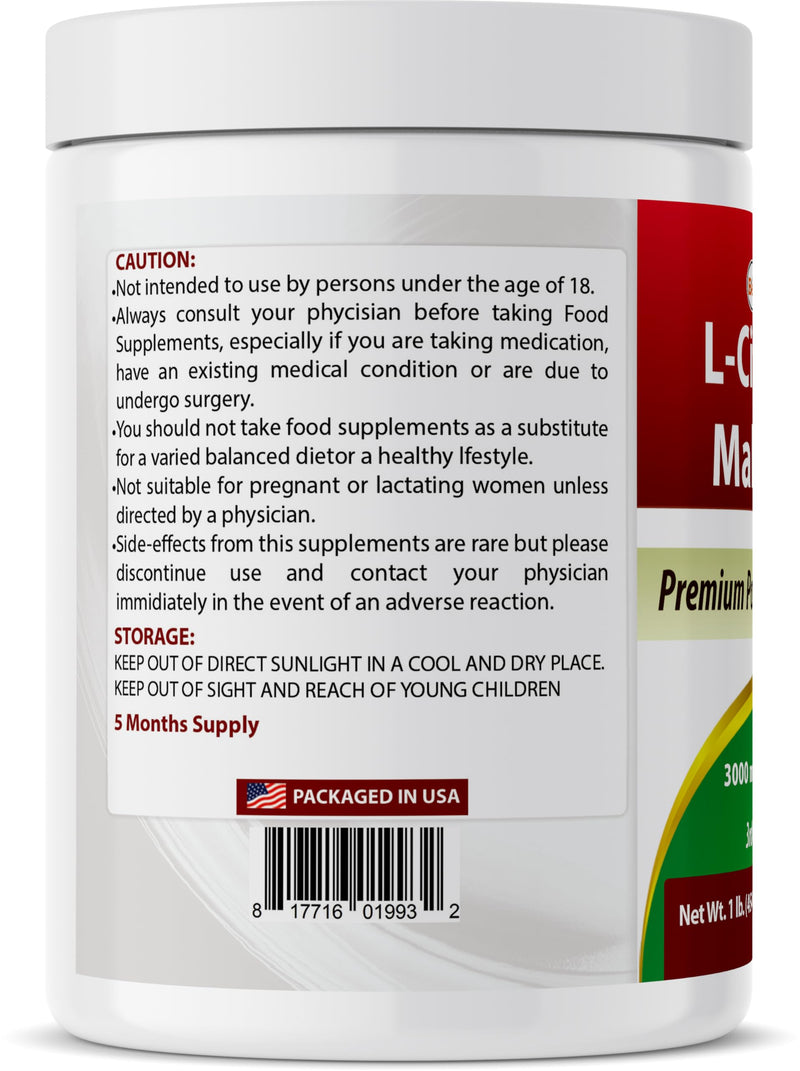 Best Naturals L-Citrulline Malate 2:1 Powder 1 Lb