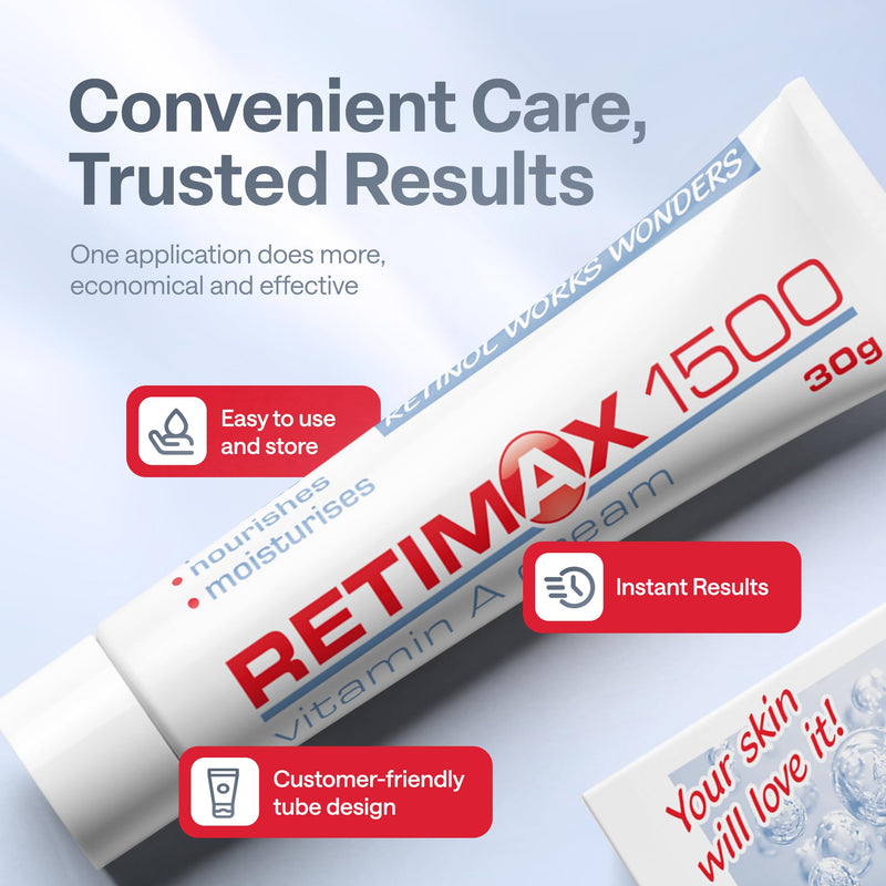 1500 Vitamin A, Retinol, Protective Ointment, Anti-Ageing Anti-Wrinkles Cream for Sensitive & Dehydrated Skin - 30g (2)