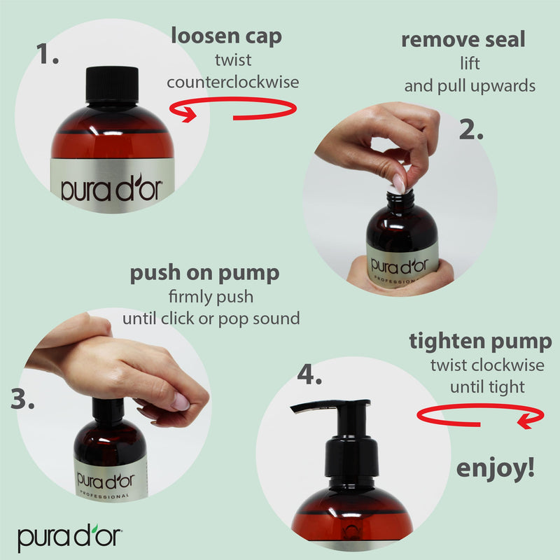 [Australia] - PURA D'OR 16 Oz ORGANIC Fractionated Coconut Oil - MCT Oil - 100% Pure & Natural USDA Certified Cold Pressed Carrier Oil - Unscented, Hexane Free Moisturizer For Face, Skin & Hair Tonic - Men & Women 