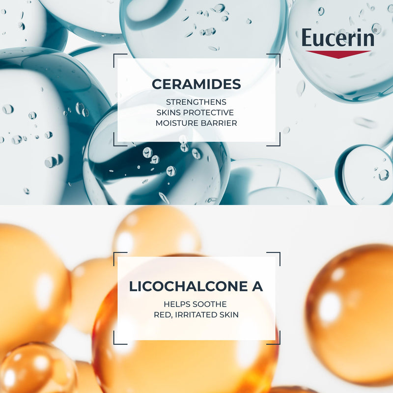 Eucerin Eczema Relief Cream with Colloidal Oatmeal, 14 OZ Fragrance Free 14 Ounce (Pack of 1)