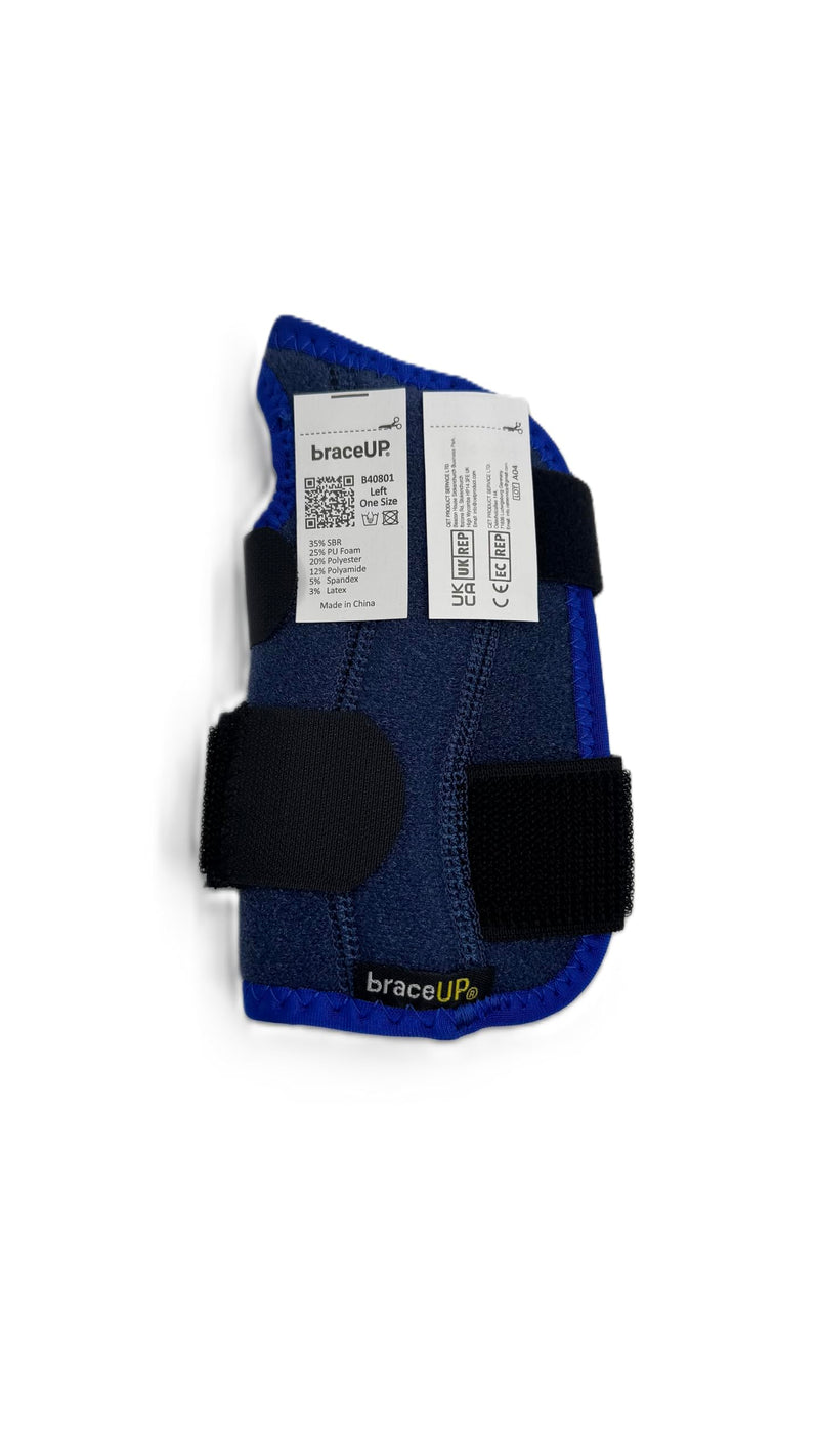 [Australia] - BraceUP Stabilized Kids Wrist Brace- Youth Wrist Support, Kids Wrist Splint, Child Wrist Brace for Daily Use, Boys and Girls height 3‚Äô3‚Äù to 4‚Äô11‚Äù, size 3-12 (Left Hand) Left Hand 