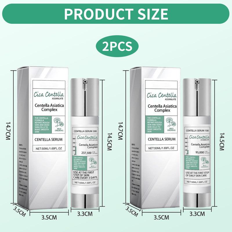 [Australia] - YANINEE 2 pieces 50 ml Needle Shot 100 300 serum with Centella complex 