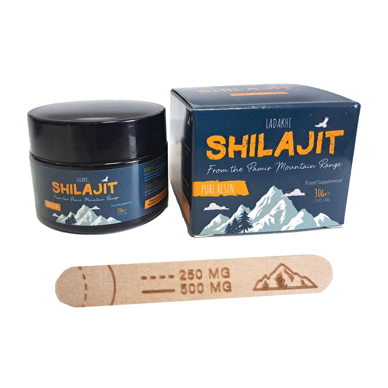Shilajit Resin from The Pamir Mountain Range/Pure Stong Shilajit Resin Rich with Minerals and Fulvic Acid to Boost The Immune System / 100% Pure Himalayan Shilajit