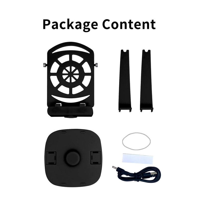 [Australia] - [2 Sets] Steps Counter Compatible for Po-ke-mon Go Walker Phone Swing Accessories [Mute Version] Egg hatcher Rocker Quick Steps Earning Device[Support 4 Phones Black] 