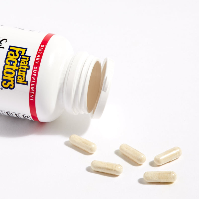 [Australia] - Natural Factors, SelenoExcell Selenium 200mcg, Antioxidant & Immune Support, 90 Capsules Standard Packaging 