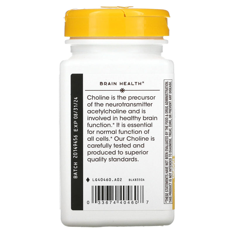 [Australia] - Natures Way 500Mg 100 Tb Choline, 100 CT 