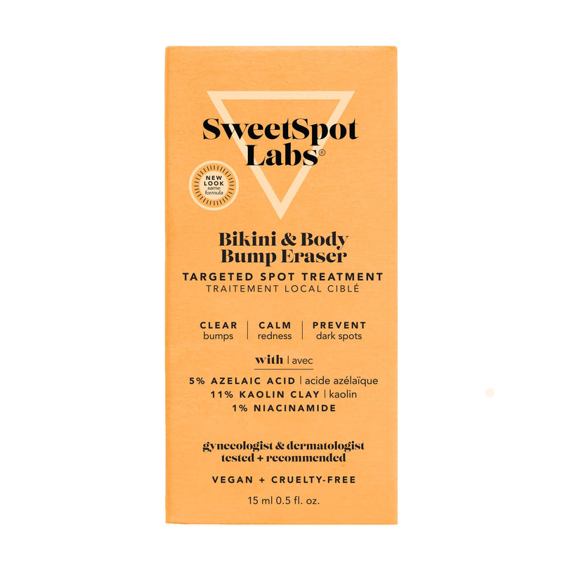[Australia] - SweetSpot Labs Bikini & Body Bump Eraser | Treat Razor Bumps & Dark Spots | With Essential Ingredients Niacinamide & Bentonite Clay | 0.5 oz Bump Eraser (Pack of 1) 