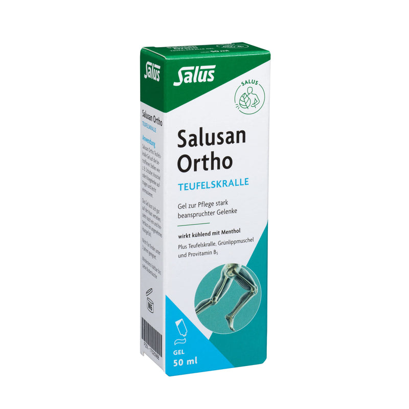 [Australia] - Salus - Salusan Ortho devil's claw gel - 1x 50 ml - for the care of heavily stressed joints - Salus original recipe with green-lipped mussel, devil's claw, provitamin B5 and menthol - cooling 