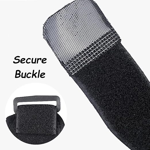 Trigger Thumb Splint- Adjustable Thumb Spica Support Stabilizer Brace for Pain, Sprains, Arthritis, Tendonitis, Breathable and Easy Application.(Right & Left Hand) (Black) Black