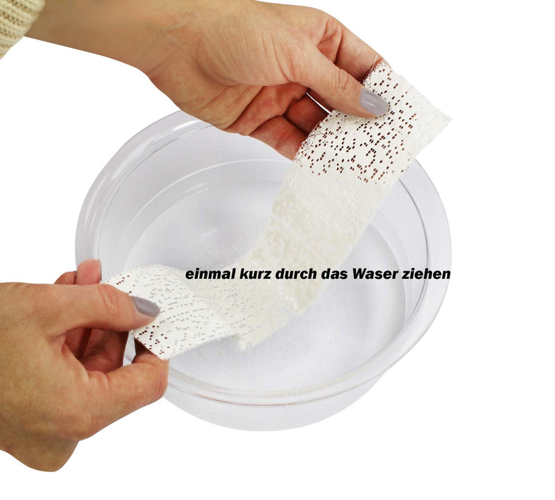 [Australia] - Romed Plaster Bandages Choice of Sizes 18 Meters Baby Belly Plaster Cast Ready to Dive (10cm x 3m / 6 Rolls = 18 Meters) 