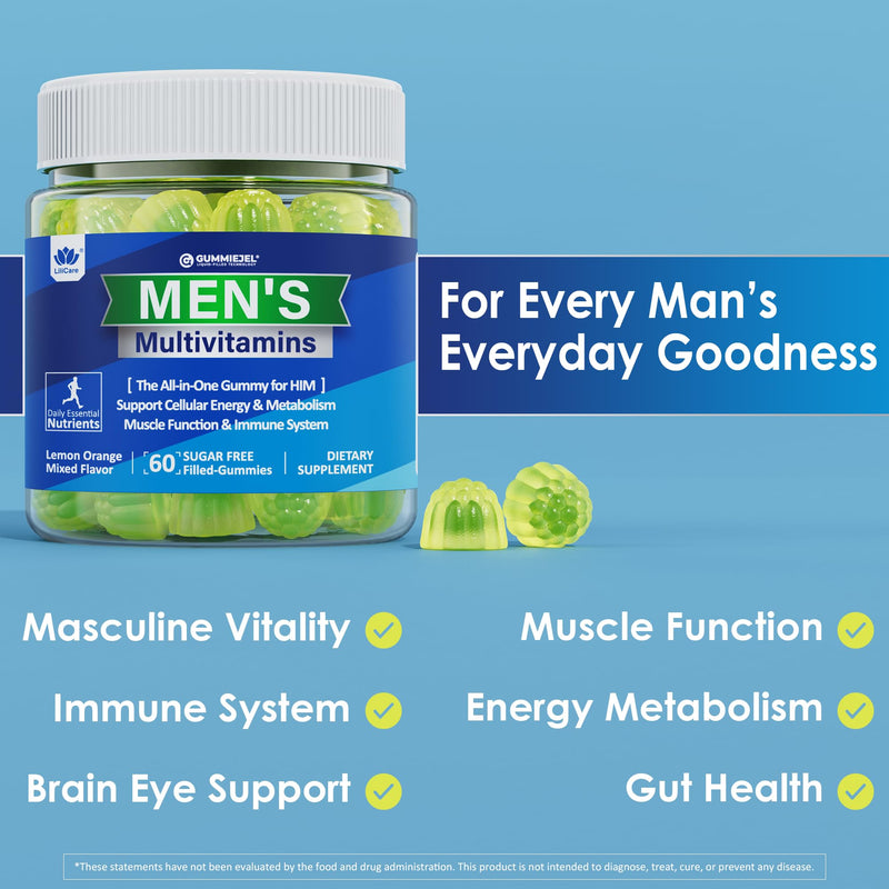 LILICARE Bundle - Vegan Iron + Mens Multivitamins