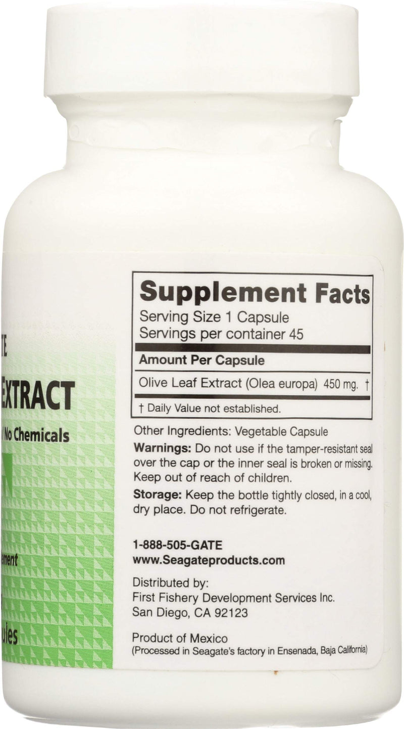 [Australia] - Seagate Products Olive Leaf Extract 450mg 45 Capsules 