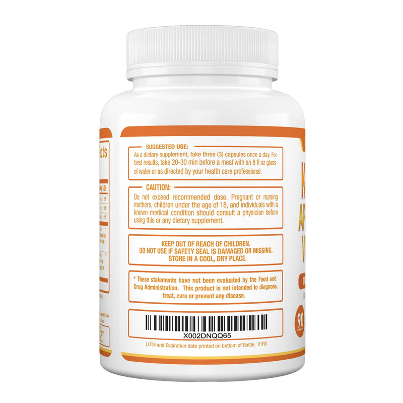[Australia] - Purely Optimal Keto BHB + Apple Cider Vinegar Capsules with The Mother - Keto Diet Support, BHB Exogenous Ketones for Ketosis, Energy & Focus - Keto ACV Supplement for Women & Men - 90 capsules 