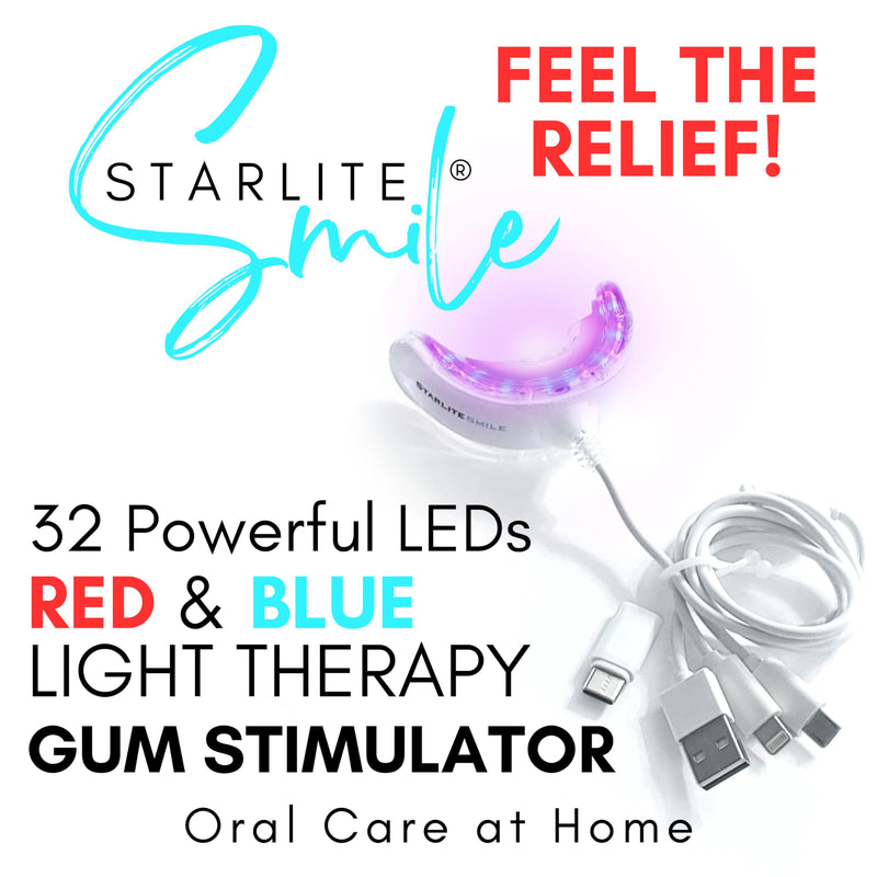 [Australia] - Red Light Therapy Gum Light, Periodontal Light, Oral Care, Blue Light Therapy, Teeth Whitening Accelerator Light 