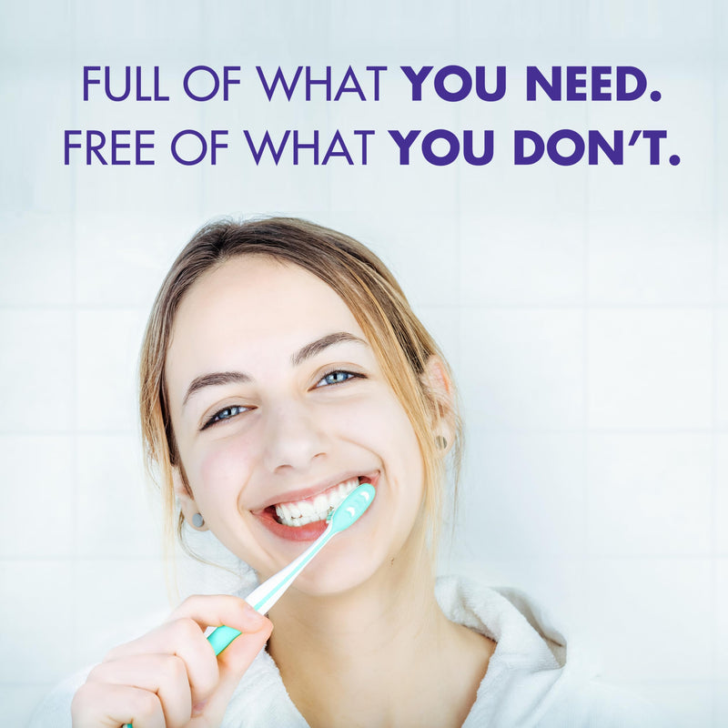 ARM & HAMMER Essentials Fluoride-Free Toothpaste, Whitening + Activated Charcoal Toothpaste, 4 Pack of 4.3oz Tubes, Clean Mint, 100% Natural Baking Soda 4.3 Ounce (Pack of 4)